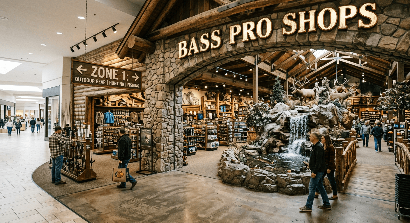 Bass Pro Shops Feature Zone 1