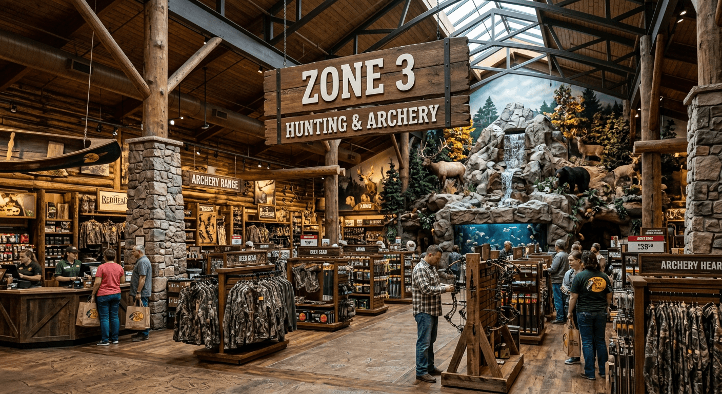 Bass Pro Shops Feature Zone 3
