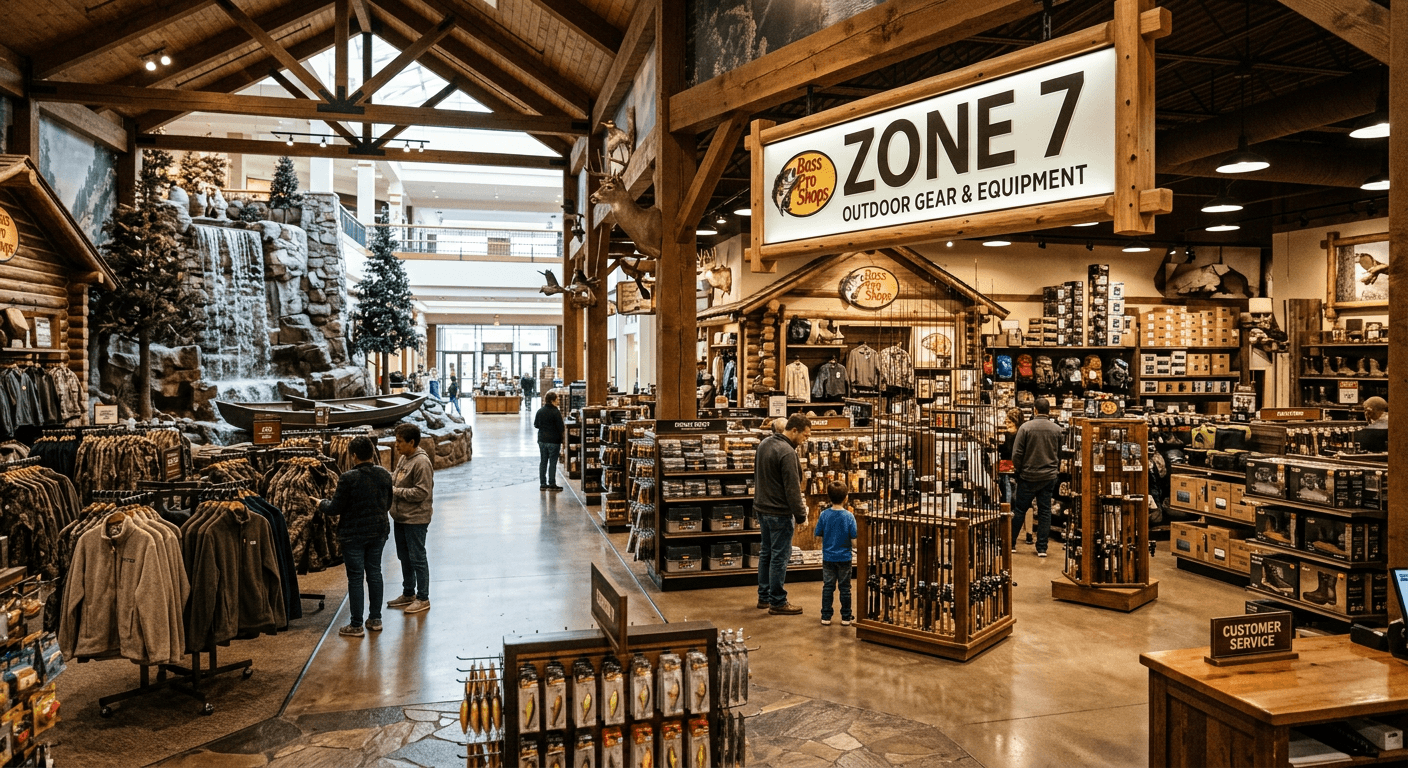 Bass Pro Shops Feature Zone 7