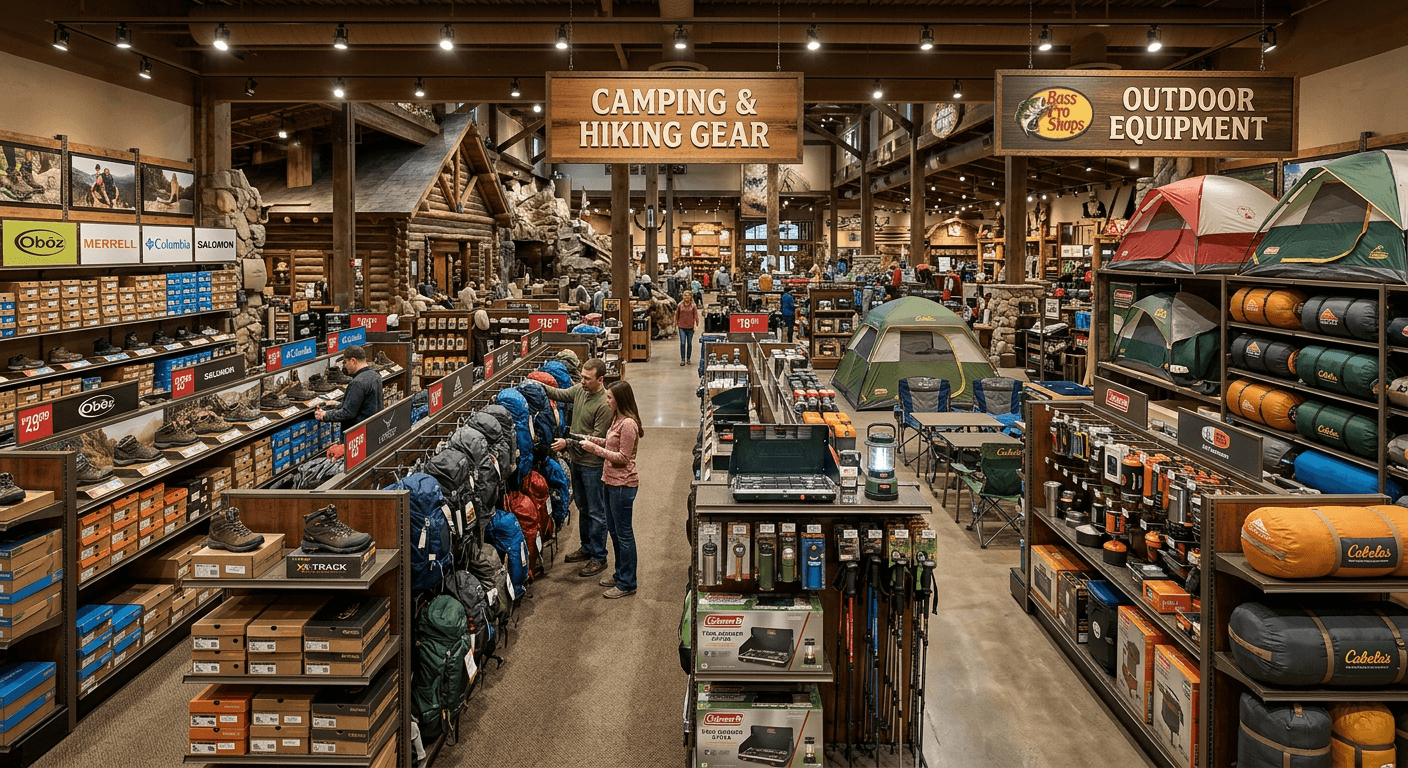 Bass Pro Shops Camping and Hiking Gear