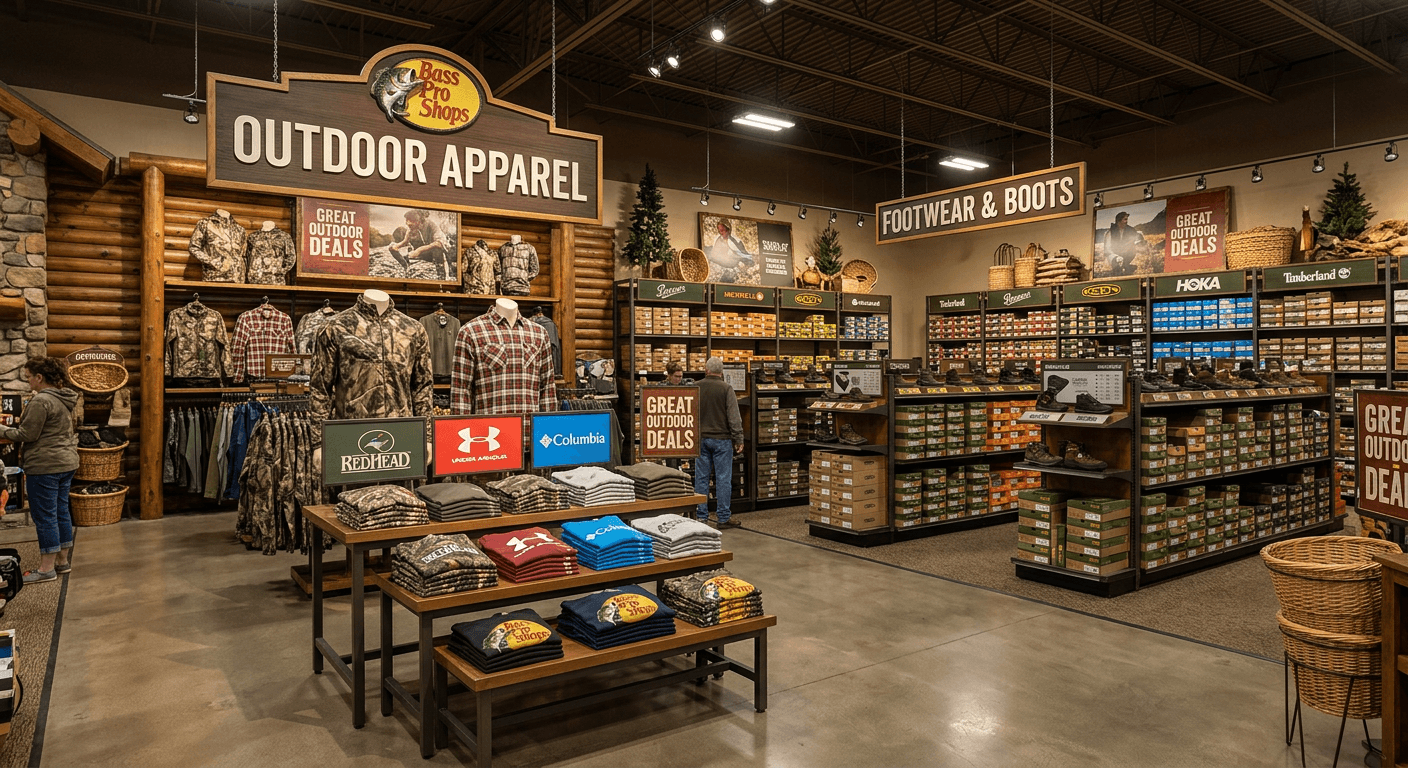 Bass Pro Shops Apparel and Footwear