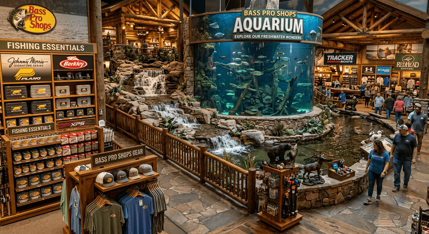 Bass Pro Shops Aquarium and Indoor Water Features