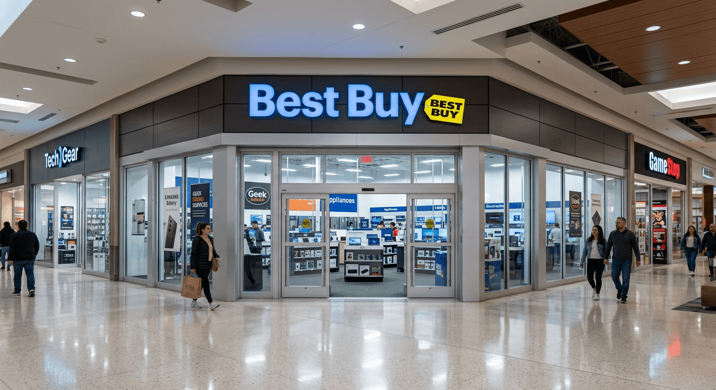 Best Buy Exterior Facade