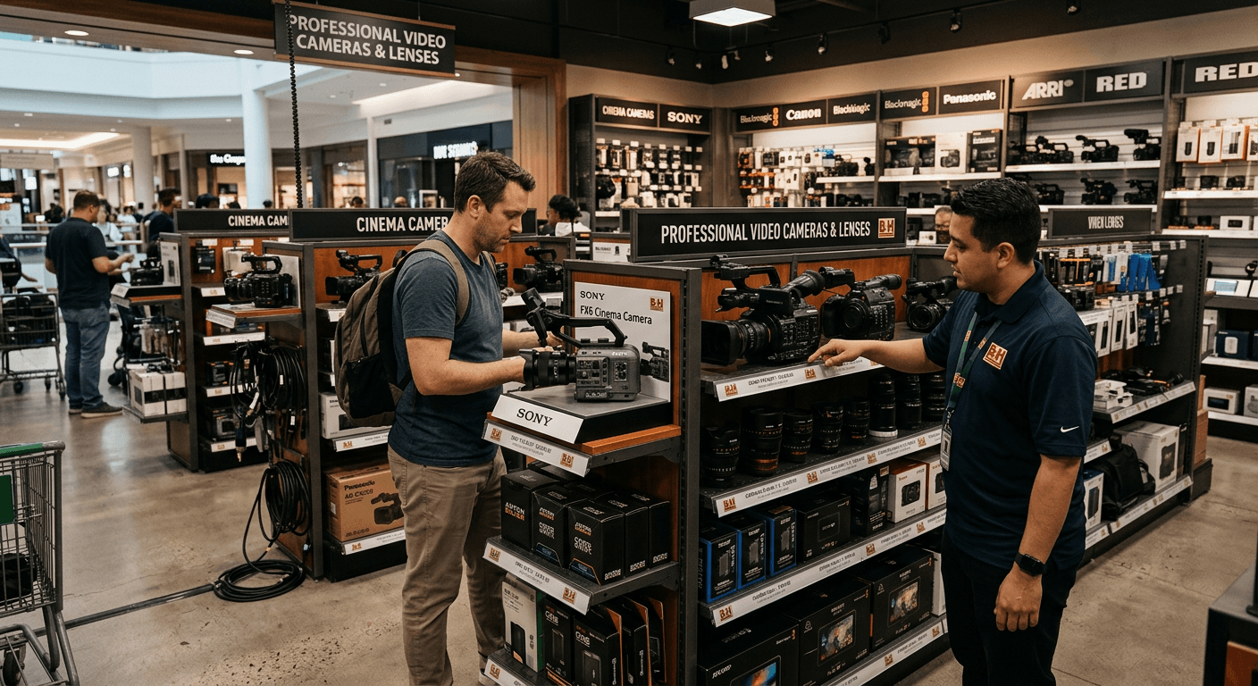 B&H Photo Video Professional Video Equipment