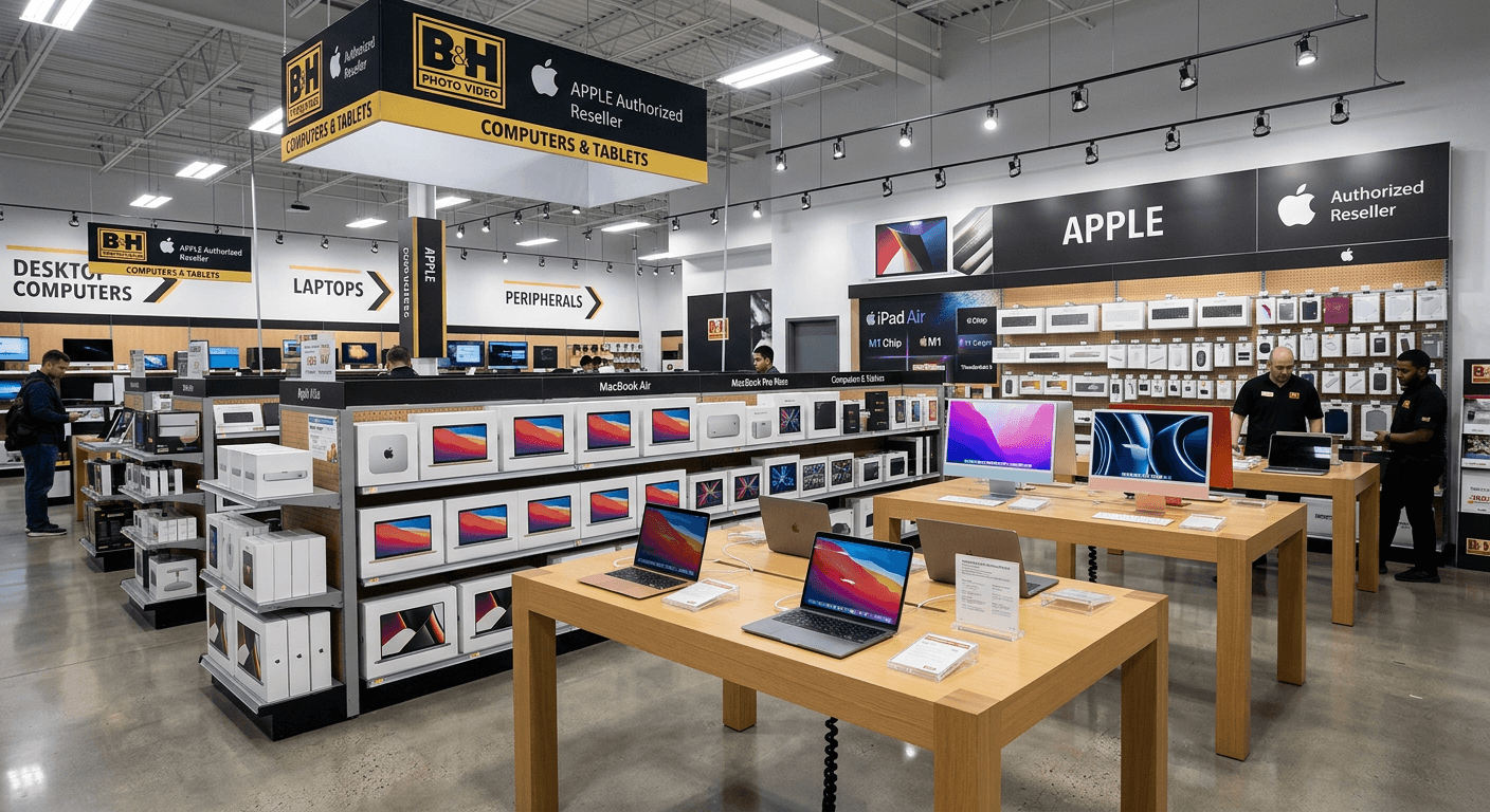 B&H Photo Video Computers and Apple Section