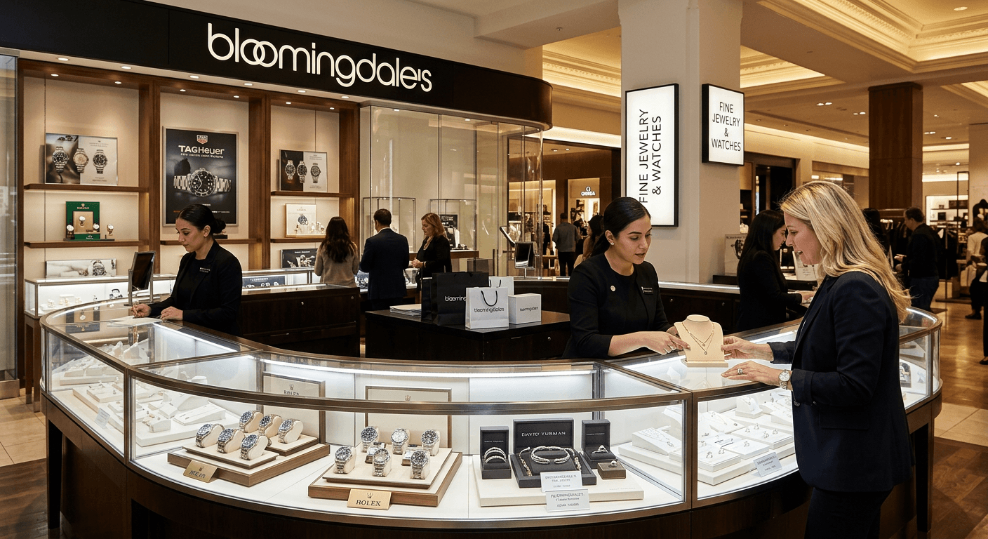 Bloomingdale's Fine Jewelry and Watches Counter