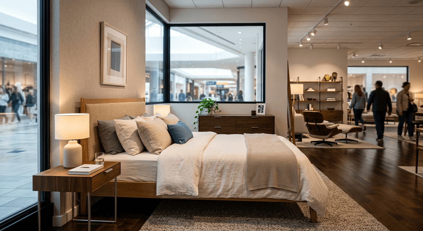 Design Within Reach Bedroom Setup