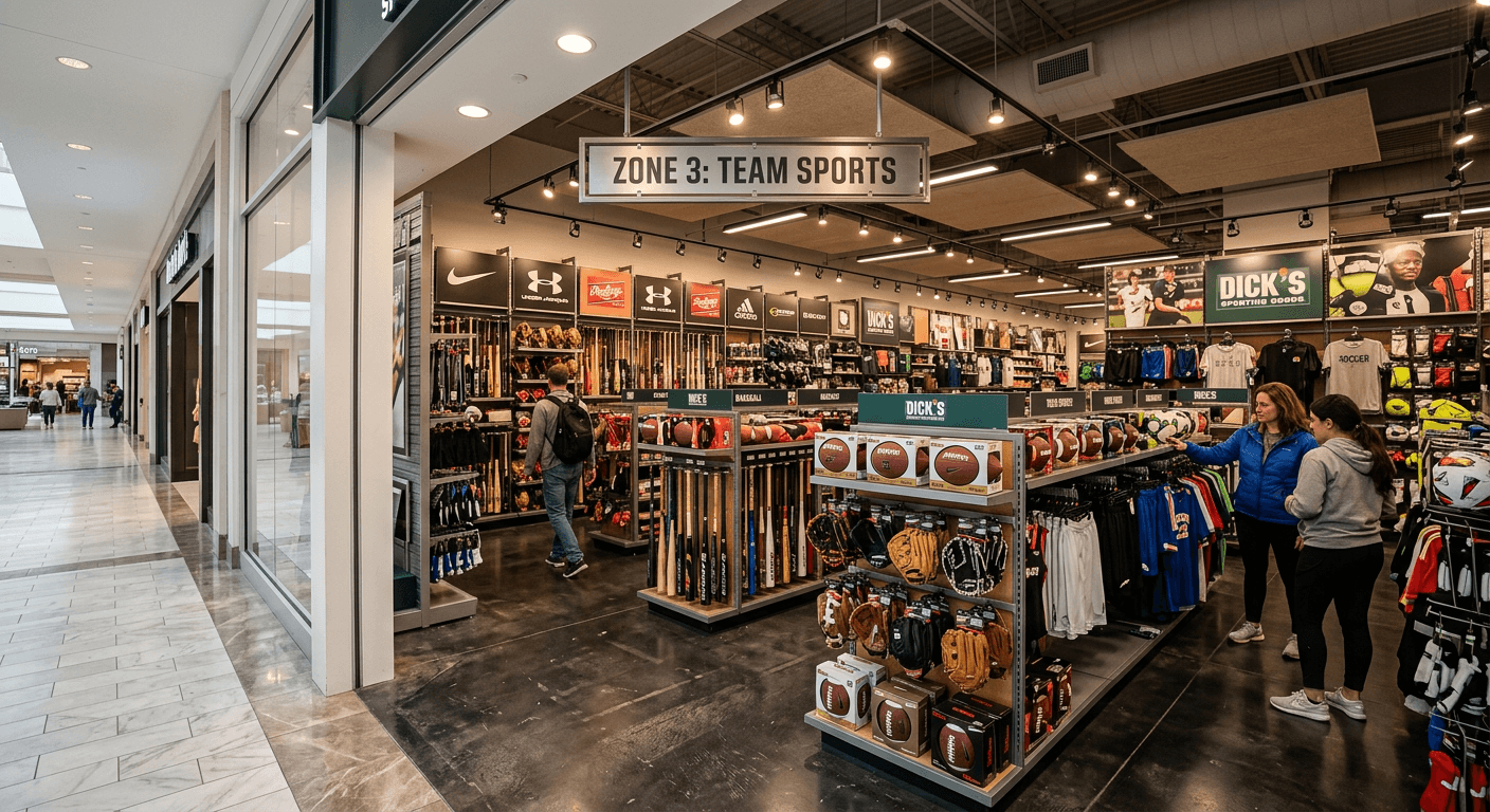 Dick's Sporting Goods Feature Zone 3