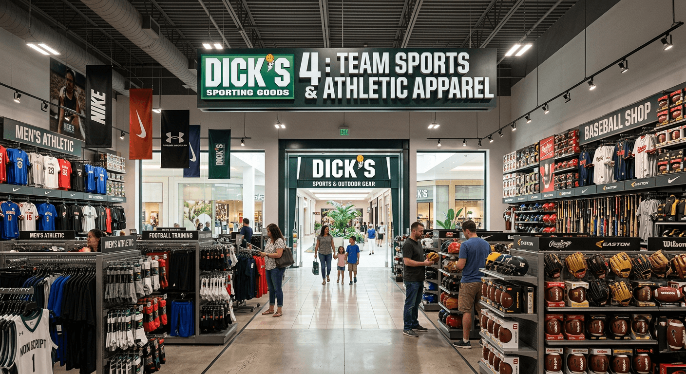 Dick's Sporting Goods Feature Zone 4