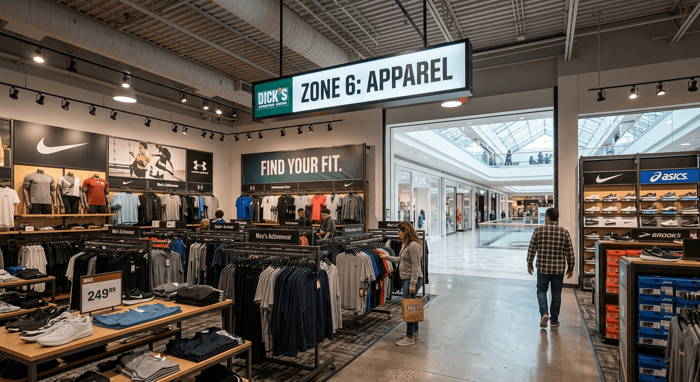 Dick's Sporting Goods Feature Zone 6
