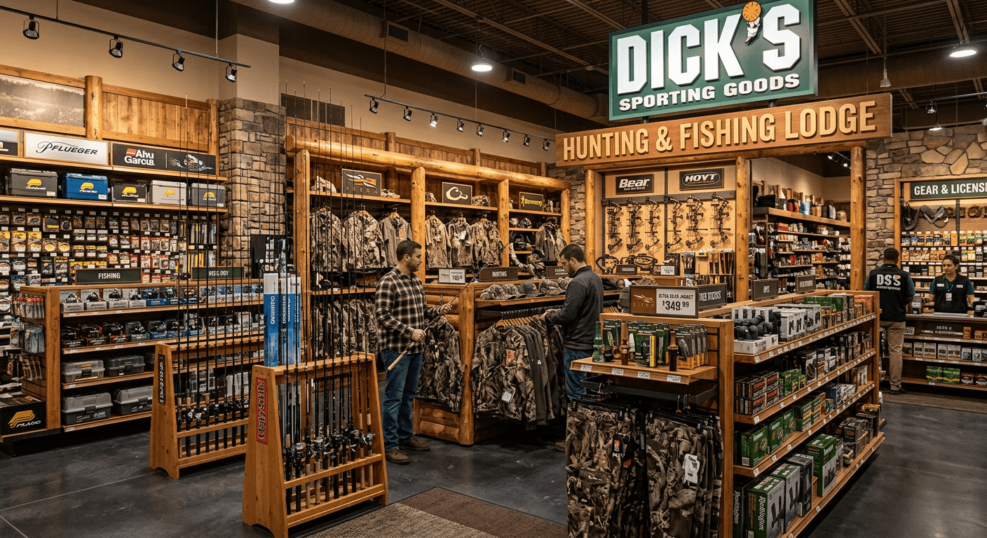 Dick's Sporting Goods Hunting and Fishing Lodge