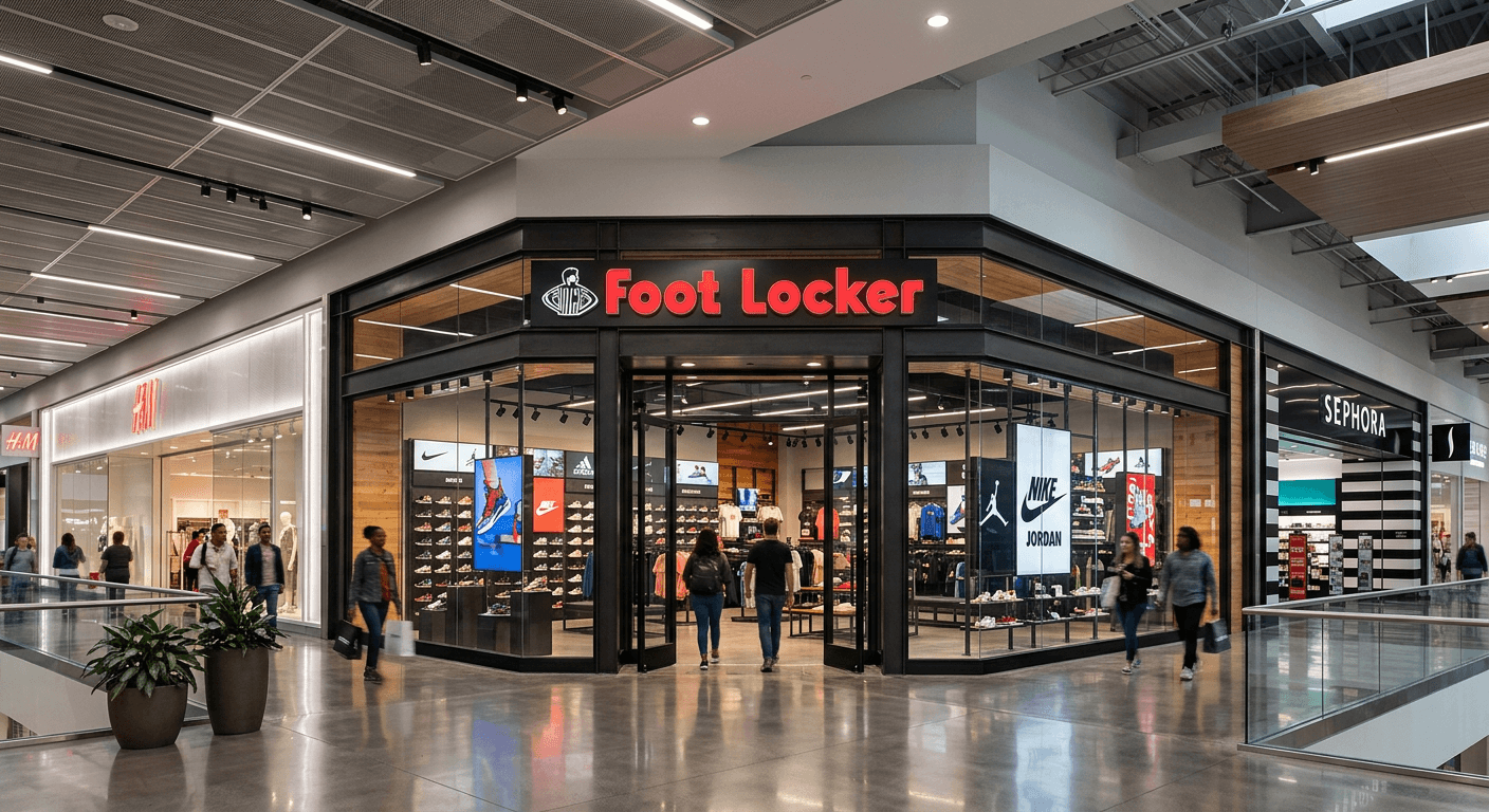 Foot Locker Exterior Facade