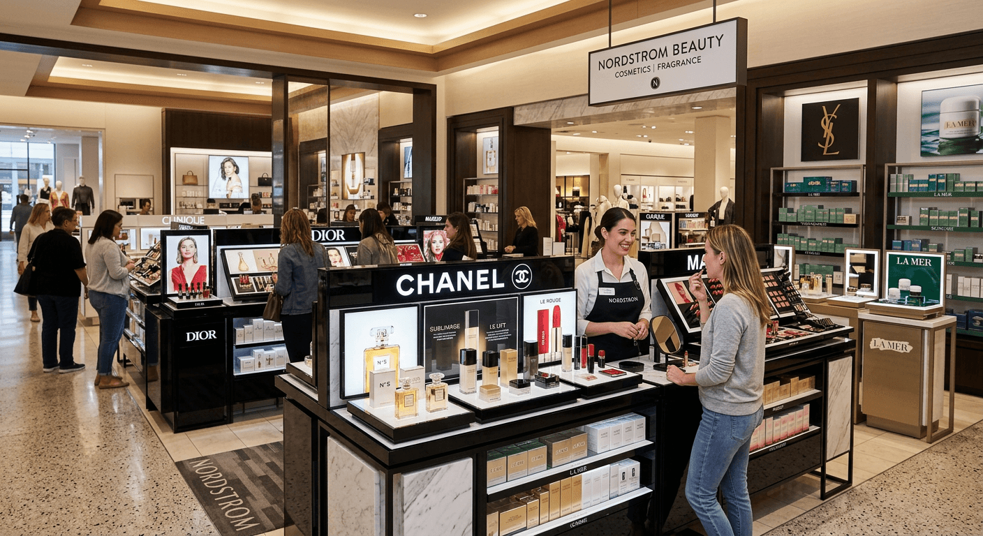 Nordstrom Beauty and Cosmetics Counter