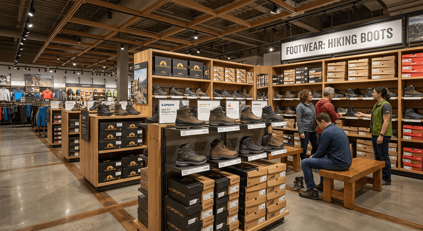 REI Footwear and Hiking Boots