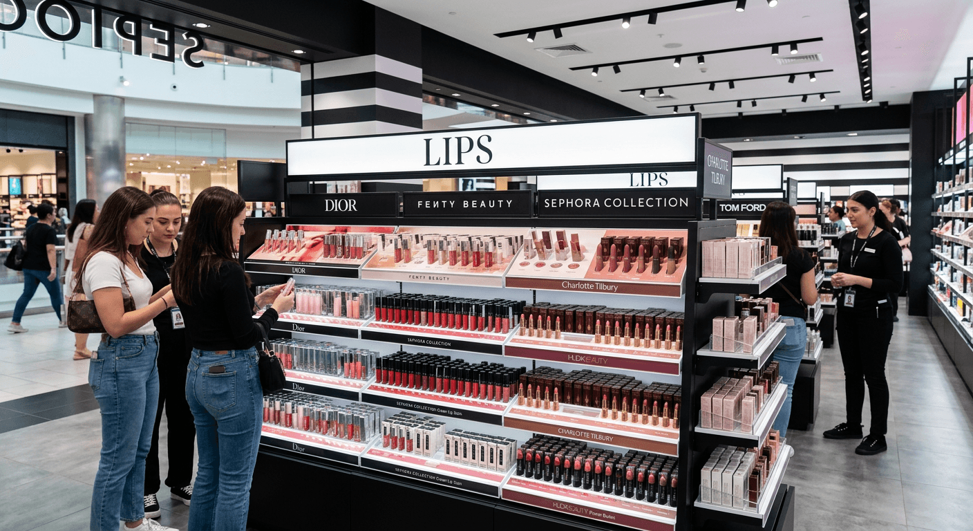 Sephora Lips and Lip Care Selection