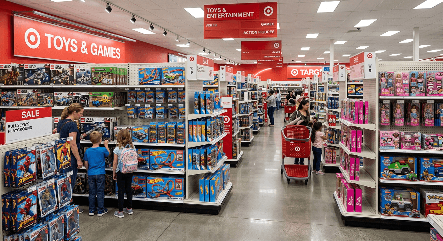 Target Toy and Entertainment Section