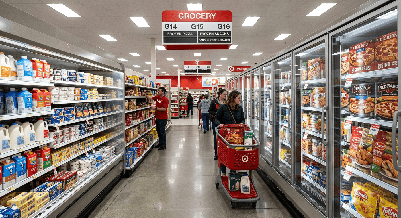 Target Grocery and Frozen Foods