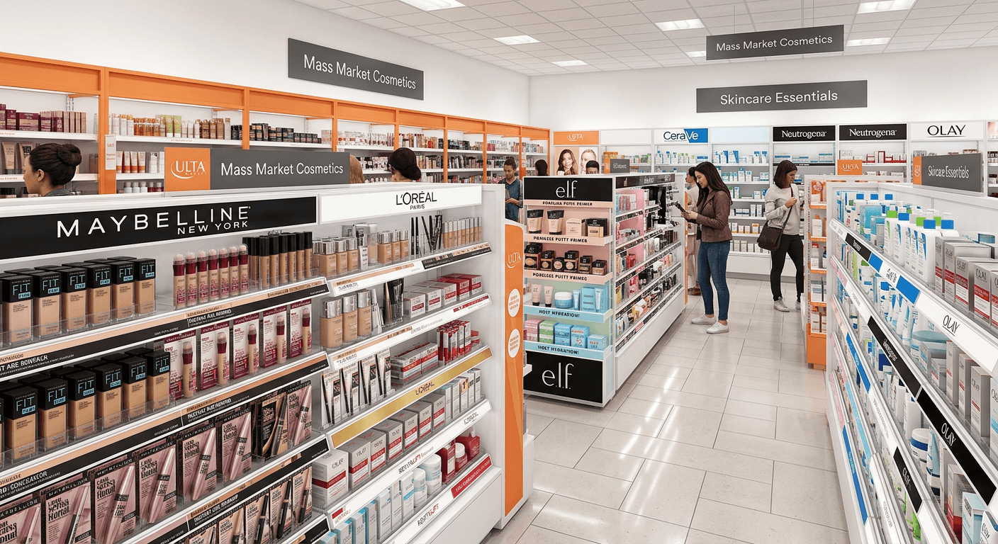 Ulta Beauty Mass Market Cosmetics and Skincare