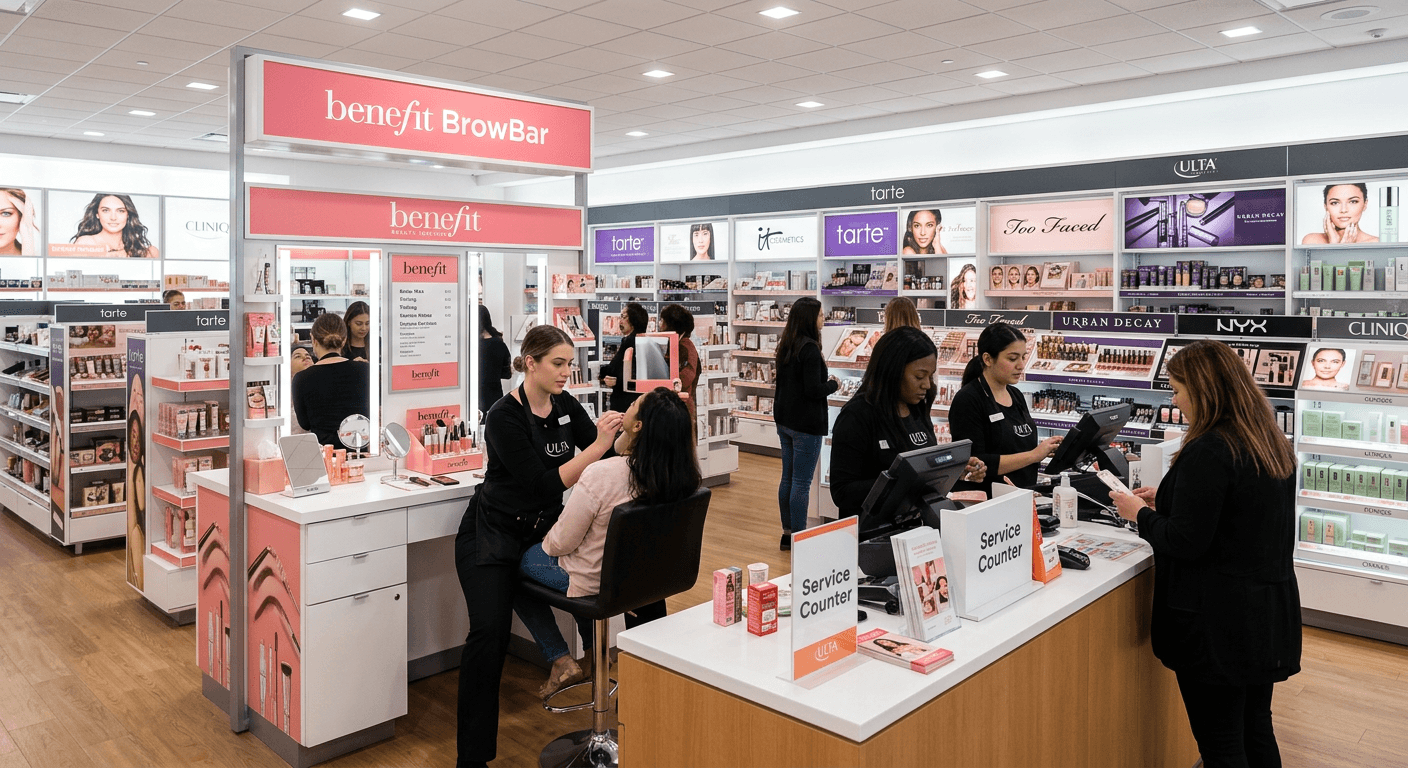 Ulta Beauty Beauty Bar and Service Counter