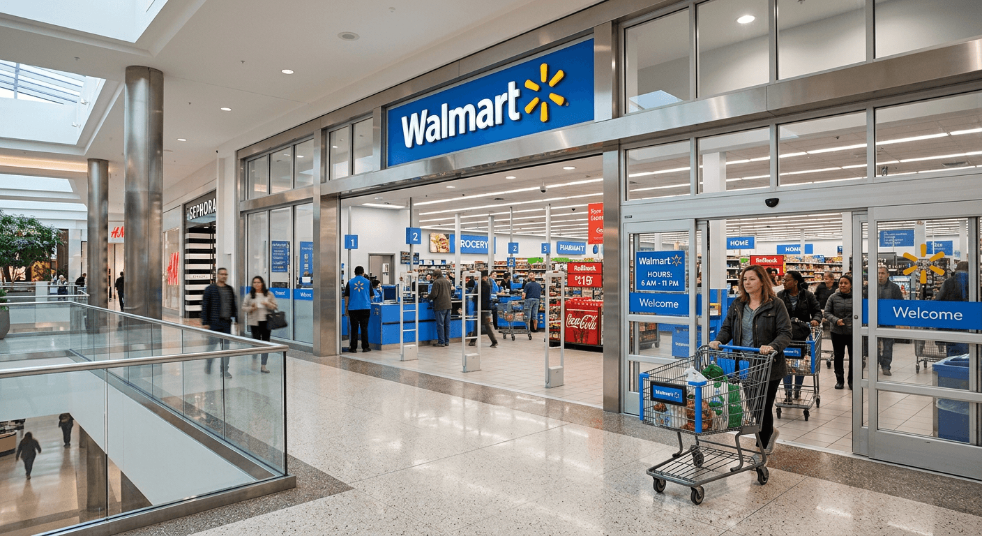 Walmart Entrance