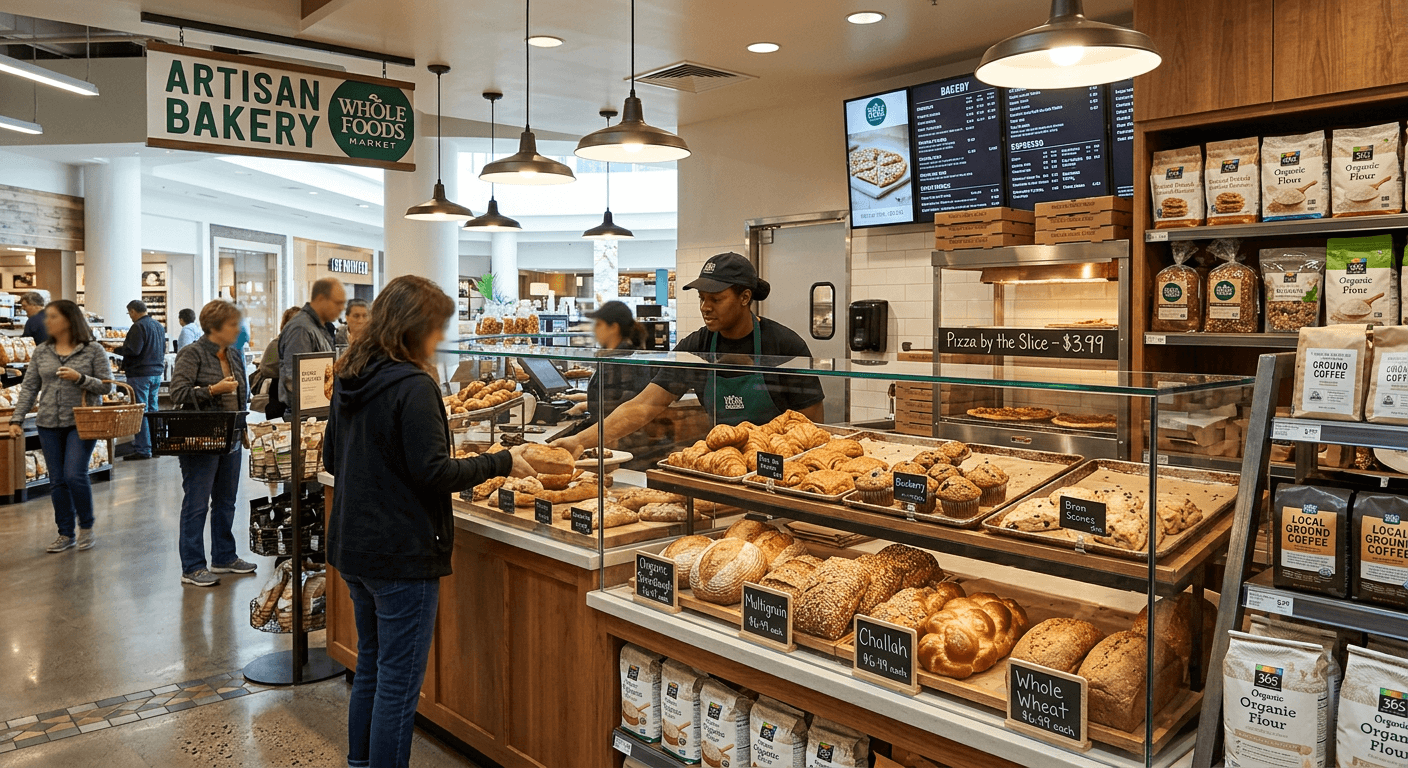 Whole Foods Market Artisan Bakery Counter