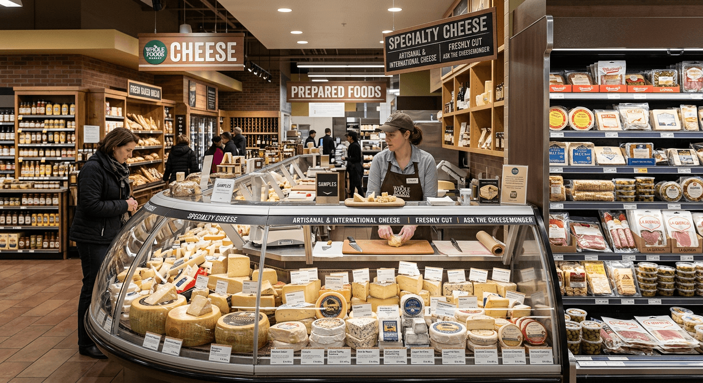 Whole Foods Market Specialty Cheese Department